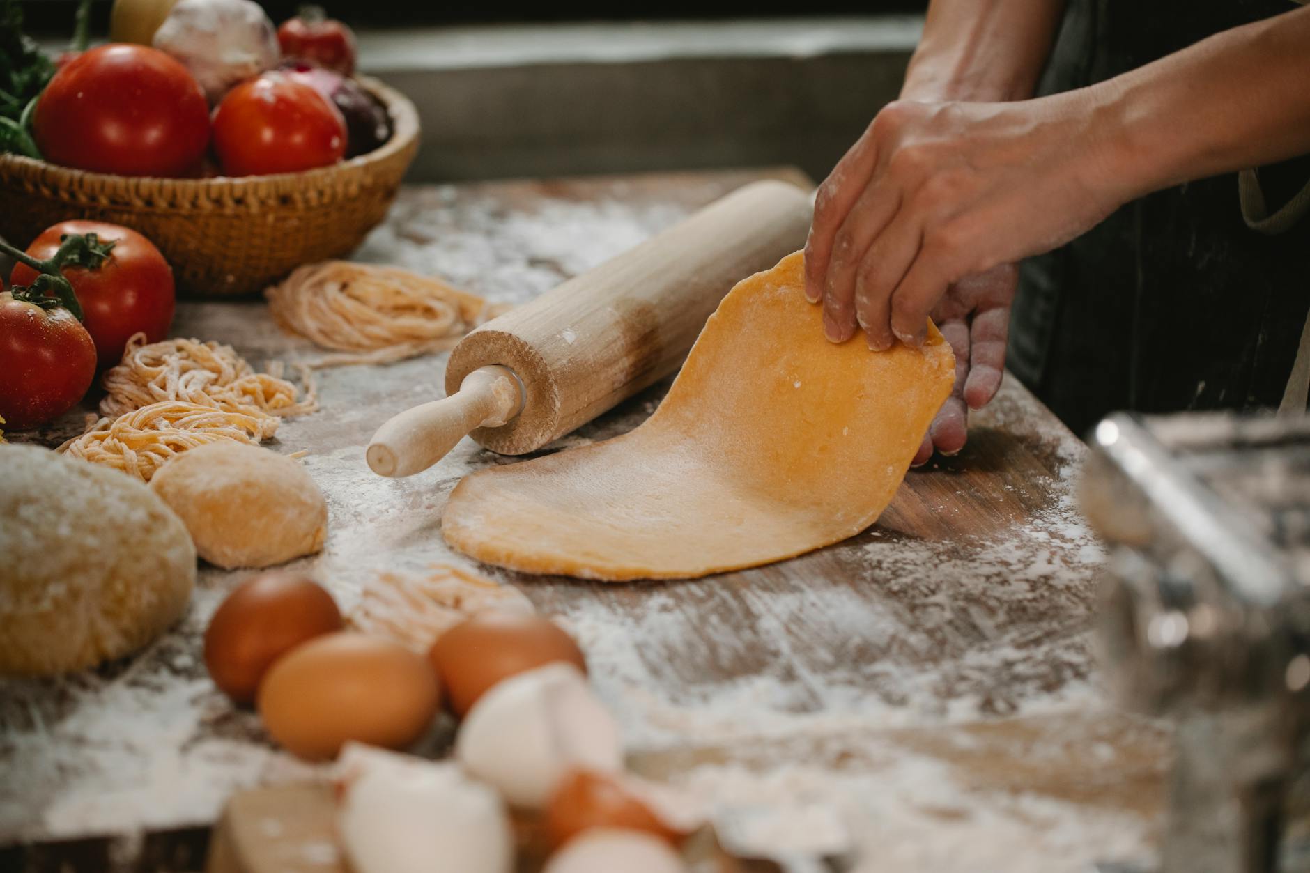 Mama Lucia macht Pasta
